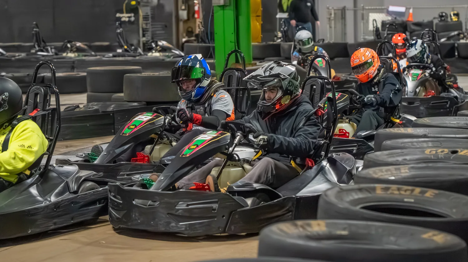 Hornet Nation Racing team at the LVGP 500 Lehigh Valley Grand Prix endurance race